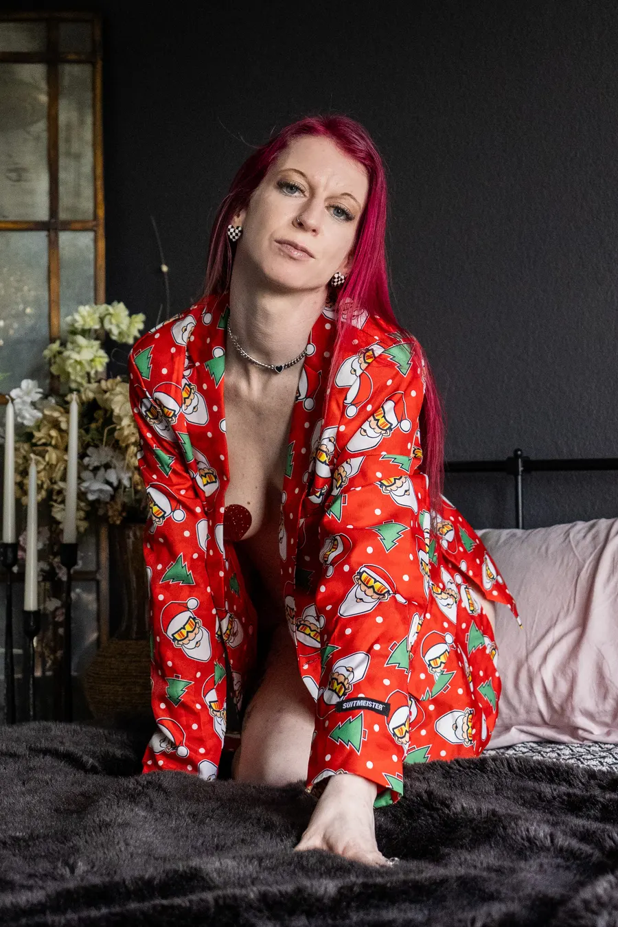 Boudoir portrait